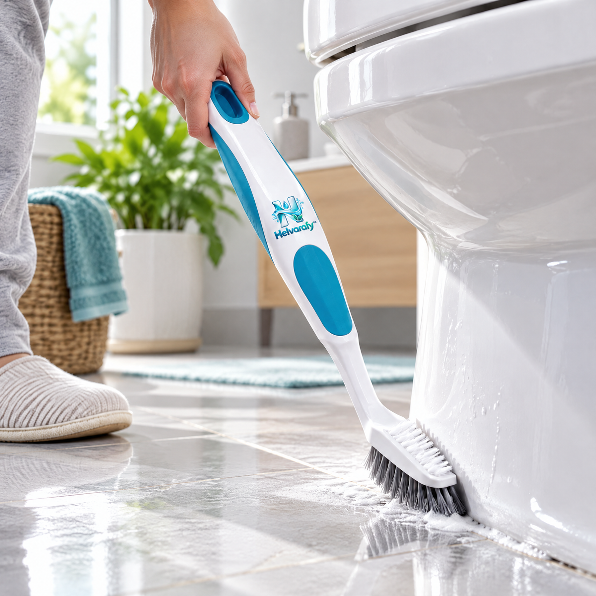 Helvarafy™ SlimReach Toilet Crevice Cleaning Brush - image 4