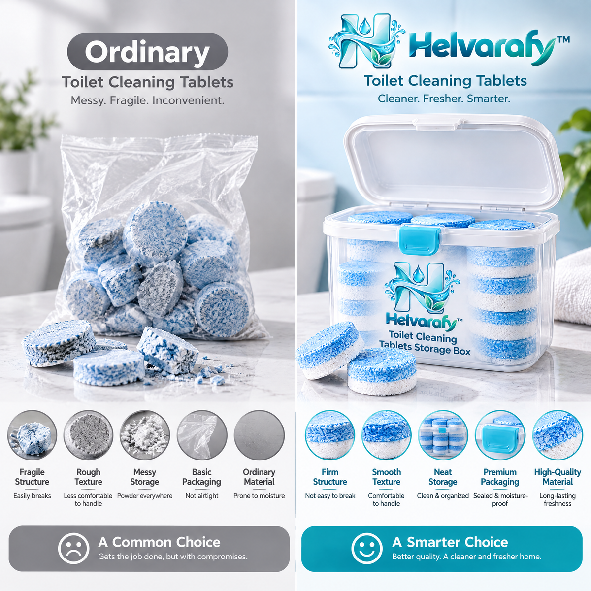 Helvarafy™ CleanStore Toilet Tablet Storage Box - image 4