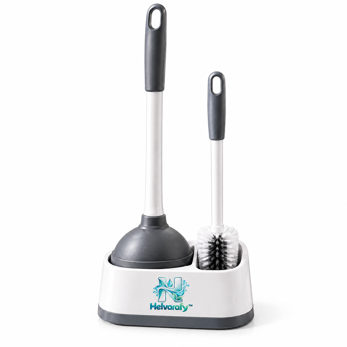 Helvarafy™ DualClean Toilet Plunger & Brush Set - image 2
