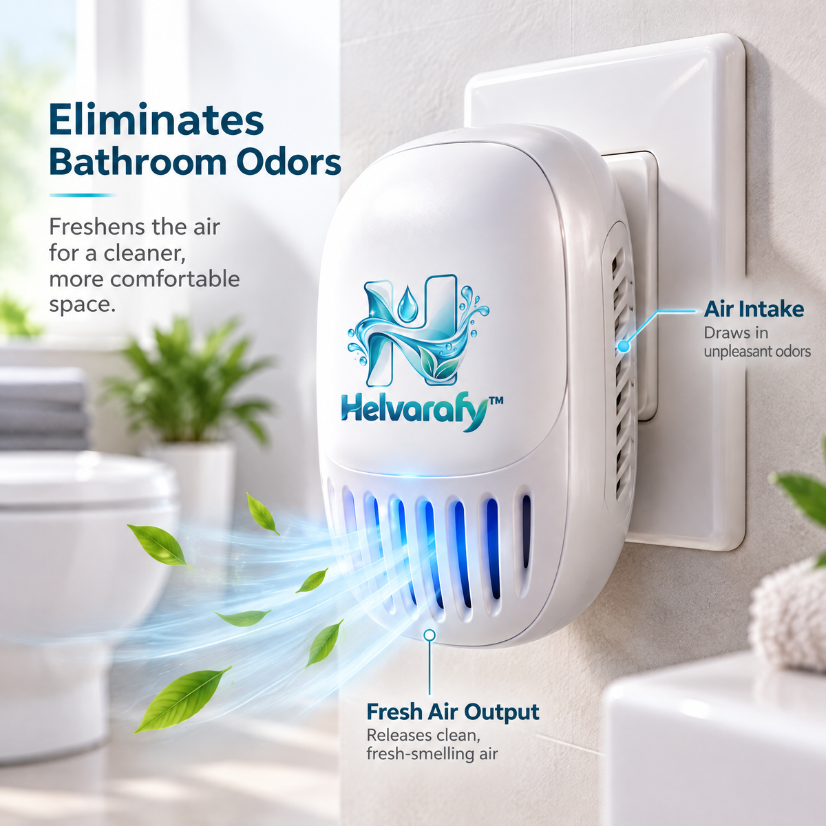 Helvarafy™ PureAir Bathroom Odor Eliminating Device - image 4