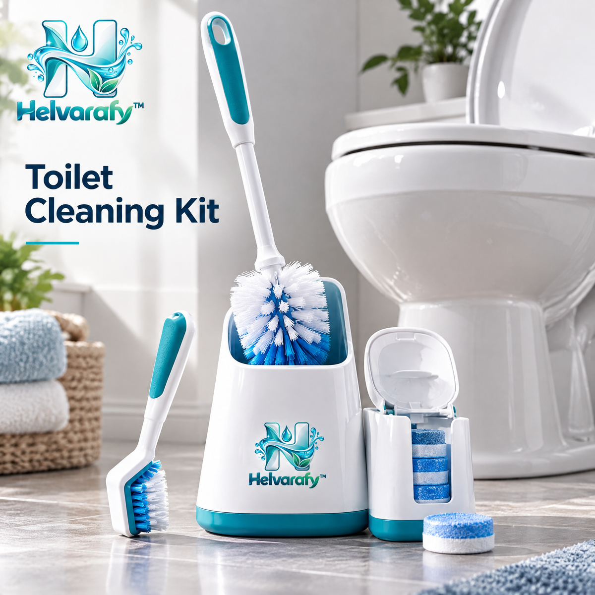 Helvarafy™ CompleteCare Toilet Cleaning Kit - image 1