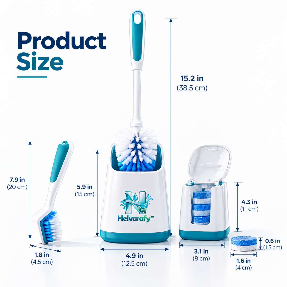 Helvarafy™ CompleteCare Toilet Cleaning Kit - image 5